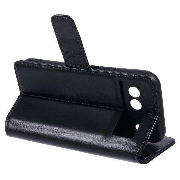 Nordic Covers Google Pixel 8a - Essential Leather - Raven Black