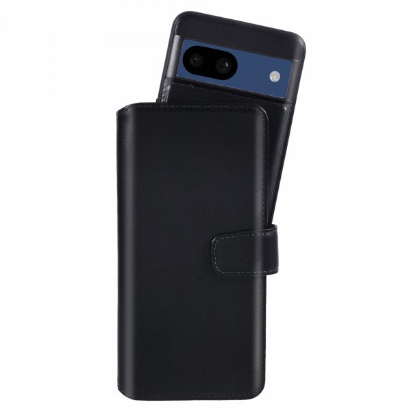 Nordic Covers Google Pixel 8a - MagLeather Suojakuori, Raven Black