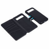 Nordic Covers Google Pixel 8a - MagLeather Suojakuori, Raven Black