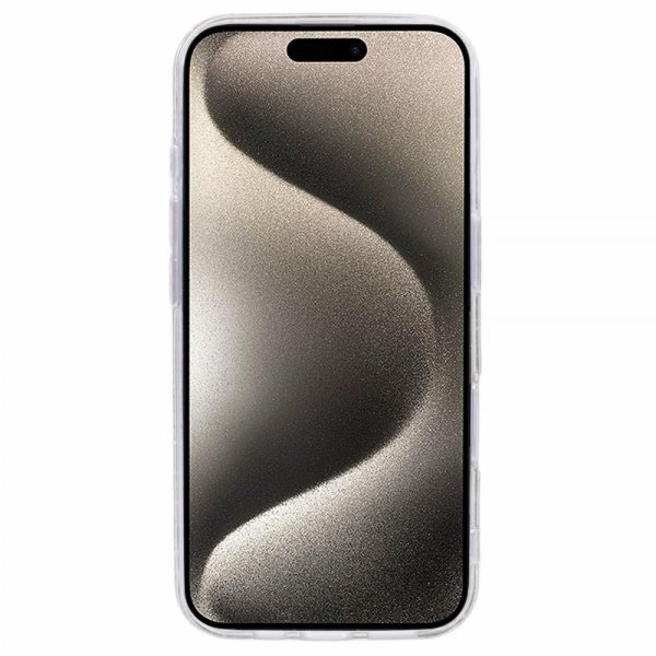 Nordic Covers iPhone 16 -suojakuori, Sparkle Series, liila