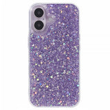 Nordic Covers iPhone 16 -suojakuori, Sparkle Series, liila