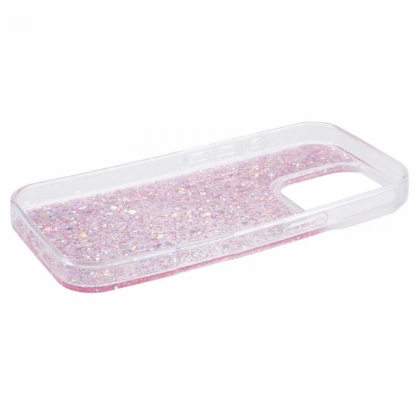 Nordic Covers iPhone 16 Pro Max Kuori Sparkle Series Blossom Pink