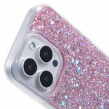 Nordic Covers iPhone 16 Pro -kuori, Sparkle Series, Blossom Pink