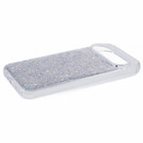 Nordic Covers Google Pixel 9/Pixel 9 Pro -kuori, Sparkle Series, Stardust Silver