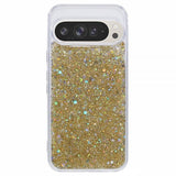 Nordic Covers Google Pixel 9 Pro XL -suojakuori, Sparkle Series, Citrine Gold