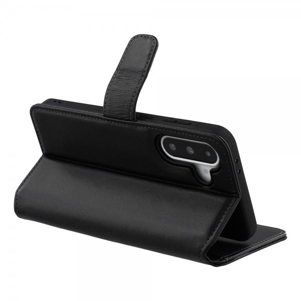 Nordic Covers Samsung Galaxy A36/Galaxy A56 Suojakotelo Essential Leather Raven Black