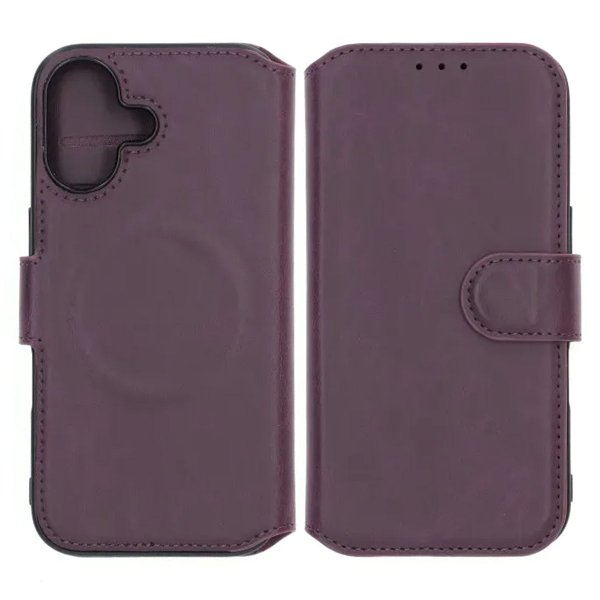 Rvelon iPhone 17 -suojakuori 4 korttipaikalla, MagSafe, violetti