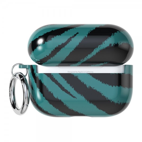 Richmond & Finch AirPods Pro -kotelo Emerald Zebra