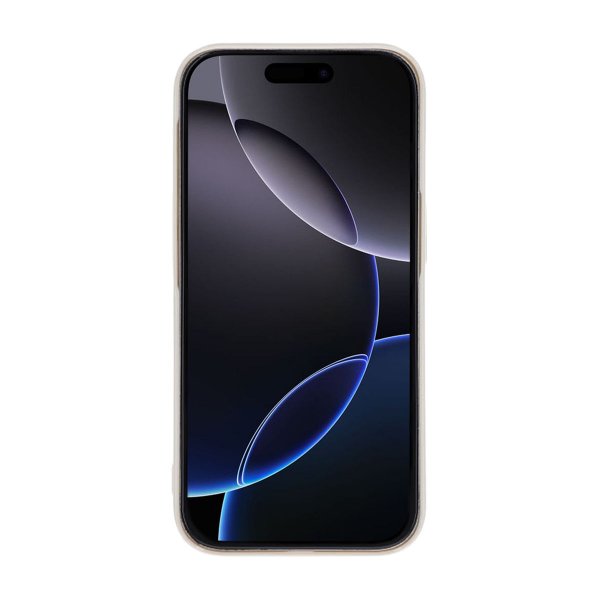 iPhone 16 Pro Max Kuori TPU MagSafe Kiiltävä Valkoinen