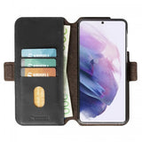 Krusell Samsung Galaxy S21 Kotelo Sunne PhoneWallet Vintage Black