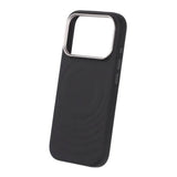 iPhone 17 Pro Silikonkuori MagSafe Musta