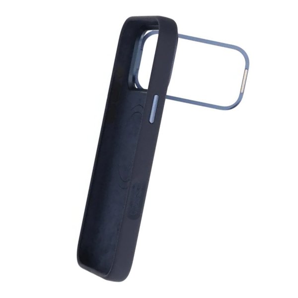 iPhone 17 Pro Max Kuori Silikoni MagSafe Sininen