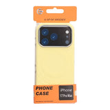 iPhone 17 Pro Max Silikoninen MagSafe-kuori Keltainen