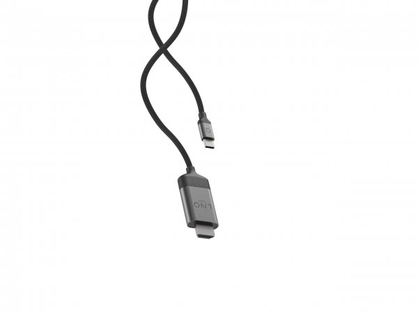 LINQ by Elements USB-C–HDMI 4K -sovitinkaapeli 2m