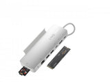 LINQ by Elements 9in1 Pro SSD 140W USB-C -moniporttihubi