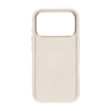 iPhone 17 Pro Silikonkuori MagSafen Jalustalla Valkoinen