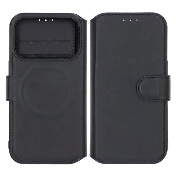 Rvelon iPhone 17 Pro Max -kuoret 4 korttipaikalla MagSafe Musta