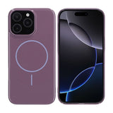 iPhone 16 Pro Max Kuori TPU MagSafe Kiiltävä Violetti