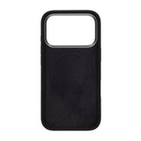 iPhone 17 Pro Silikonkuori MagSafe-jalustalla Musta
