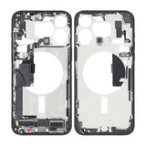 Keskikehys pikkutarvikkeineen iPhone 15 Pro Max - Puolivalmis musta titaani OEM