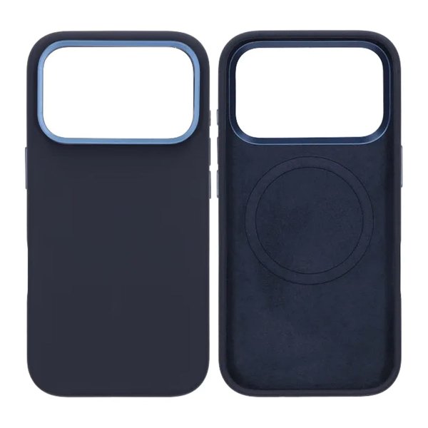 iPhone 17 Pro Silikonikuori MagSafella, sininen