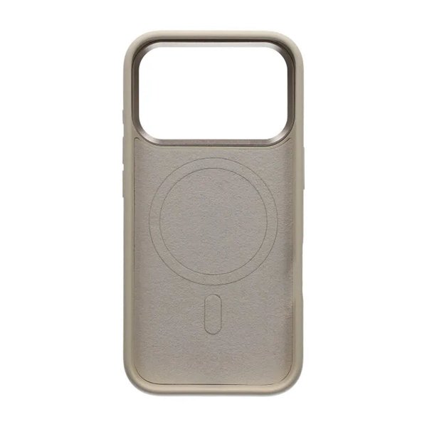 iPhone 17 Pro Silikonikuori MagSafella, beige