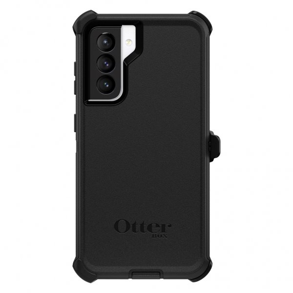 Otterbox Samsung Galaxy S21 -suojakuori Defender, musta