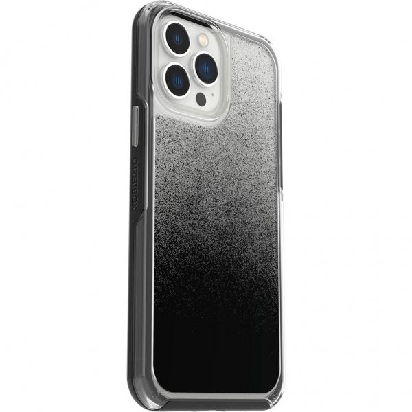 Otterbox iPhone 13 Pro Max -kuori Symmetry Series läpinäkyvä musta