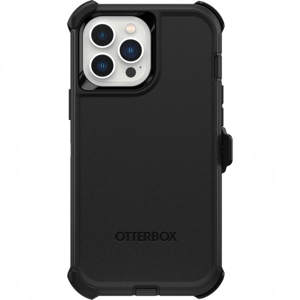 Otterbox iPhone 13 Pro Max -suojakuori Defender Musta