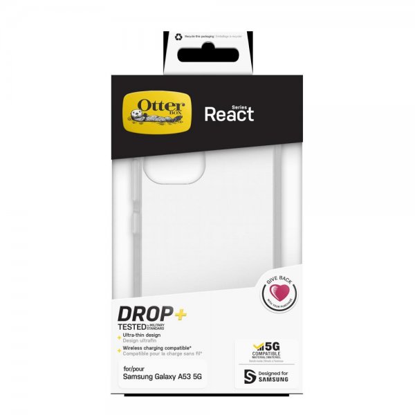 Otterbox Samsung Galaxy A53 5G React Läpinäkyvä Kuori