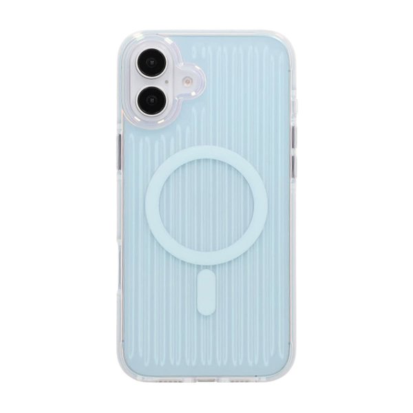 iPhone 16 Plus Kuori TPU MagSafe Sininen
