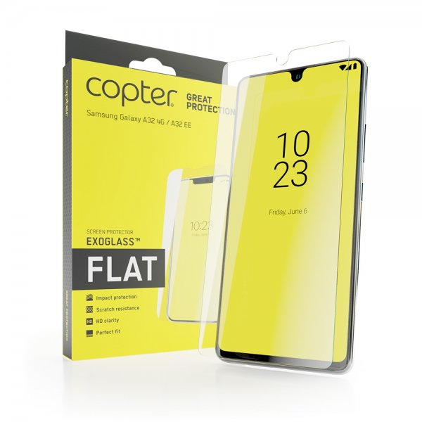 Copter Samsung Galaxy A32 4G -näytönsuoja Exoglass Flat