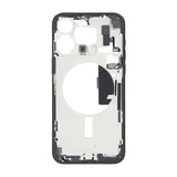 Keskikehys pikkutarvikkeineen iPhone 15 Pro Max - Puolivalmis musta titaani OEM