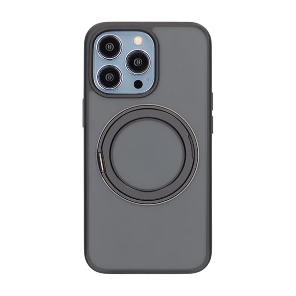 iPhone 13 Pro Kuoret Pyörivä MagSafe-jalusta Musta