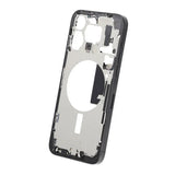 Keskikehys pikkutarvikkeineen iPhone 15 Pro Max - Puolivalmis musta titaani OEM