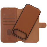 Rvelon iPhone Air -kotelo, magneettinen, irrotettava, ruskea