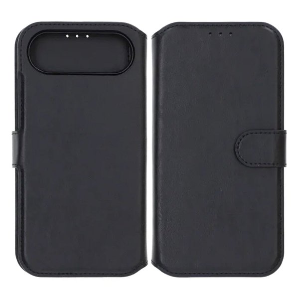 Rvelon iPhone Air -kotelo, magneettinen, irrotettava kuori, musta
