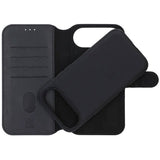 Rvelon iPhone Air -kotelo, magneettinen, irrotettava kuori, musta