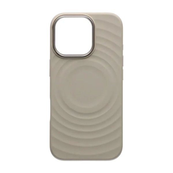 iPhone 17 kuori silikoni MagSafe beige