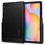 Spigen Samsung Galaxy Tab S6 Lite Suojakuori Rugged Armor Musta