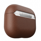 KeyBudz PodSkinz Artisan Series AirPods 3 Kuori, aitoa nahkaa, ruskea