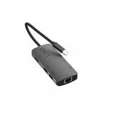 LINQ by Elements 8-in-1 Pro 8K USB-C -moniporttihubi