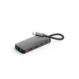 LINQ by Elements 8-in-1 Pro 8K USB-C -moniporttihubi