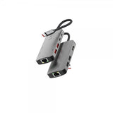 LINQ by Elements 8-in-1 Pro 8K USB-C -moniporttihubi