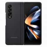 Samsung Original Galaxy Z Fold 4 Kuori Slim Standing Cover Musta