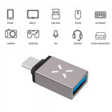 Kiinteä sovitinjohto USB-C–USB-A