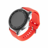 Kiinteä Samsung Galaxy Watch 20mm Ranneke Silikoniranneke Punainen