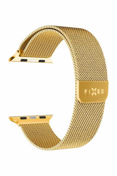 Kiinteä Apple Watch 44/45/46mm/Apple Watch Ultra -ranneke, mesh-ranneke, kulta