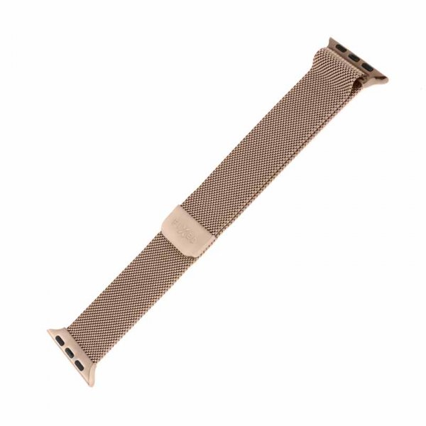 Kiinteä Apple Watch 38/40/41/42mm ranneke, Mesh Strap, ruusukulta