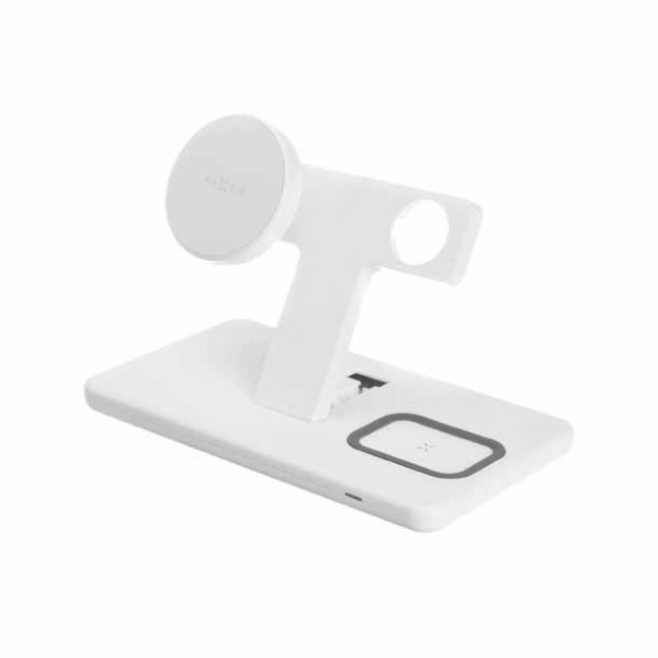Kiinteä langaton laturi MagPowerstation 3in1 Stand MagSafe Valkoinen